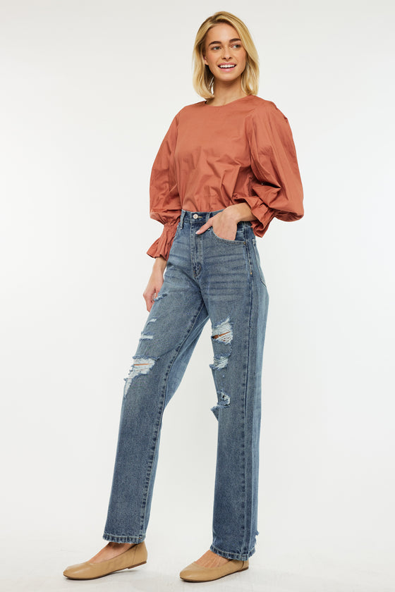 Stephanie Ultra High Rise 90's Boyfriend Jeans