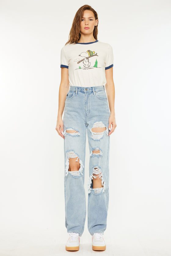 Kyla Ultra High Rise 90's Baggy Jeans