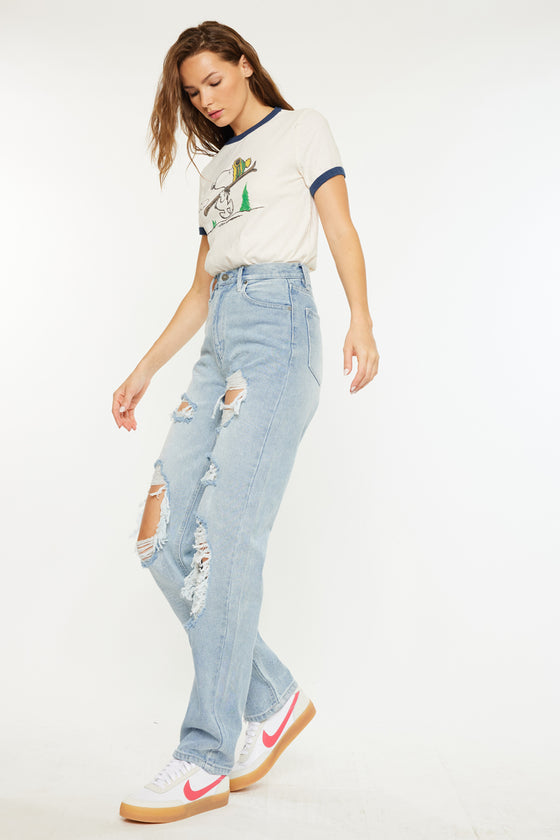 Kyla Ultra High Rise 90's Baggy Jeans