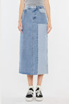 Brodie Color Block Midi Skirt - Official Kancan USA