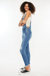 Katarina High Rise Ankle Skinny Overalls - Official Kancan USA