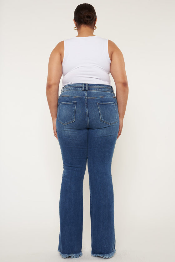 Marcy High Rise Bootcut Jeans (Plus Size) - Official Kancan USA