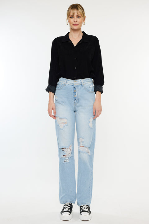 Paula 90's Straight Fit Jeans - Official Kancan USA