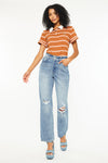 Laila High Rise 90's Straight Leg Jeans