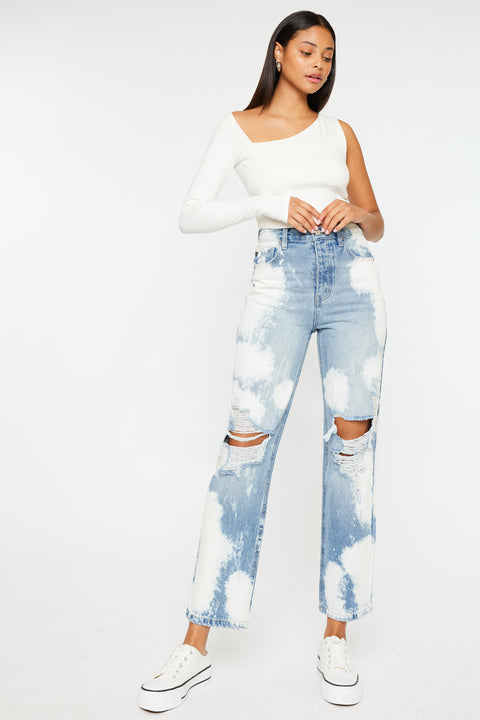 Moon High Rise 90's Boyfriend Jeans - Official Kancan USA