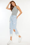 Harmony High Rise Straight Leg Jeans - Official Kancan USA