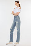 Karine Ultra High Rise 90's Straight Leg Jeans - Official Kancan USA