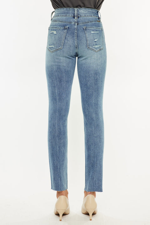 Carson High Rise Cigarette Leg Jeans - Official Kancan USA