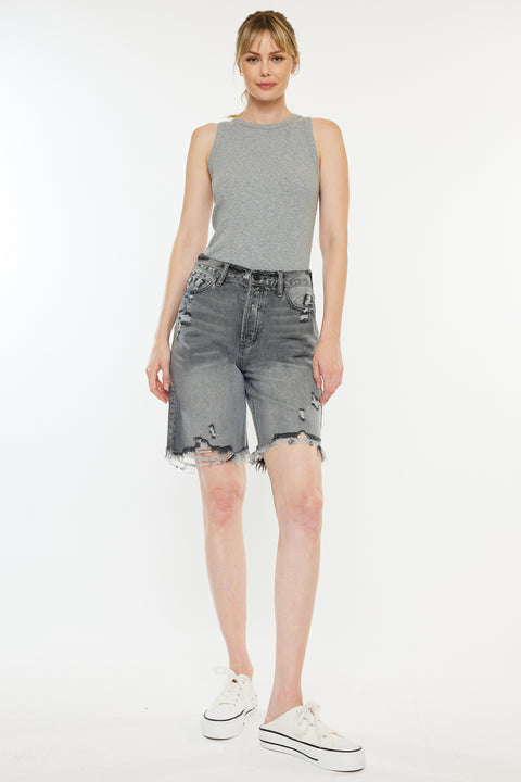 Theodora Ultra High Rise 90's Bermuda Shorts - Official Kancan USA