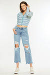 Rania High Rise Straight Leg Jeans