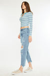 Rania High Rise Straight Leg Jeans