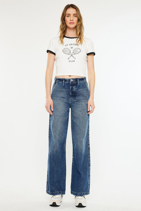 Sterling High Rise 90's Wide Leg Jeans