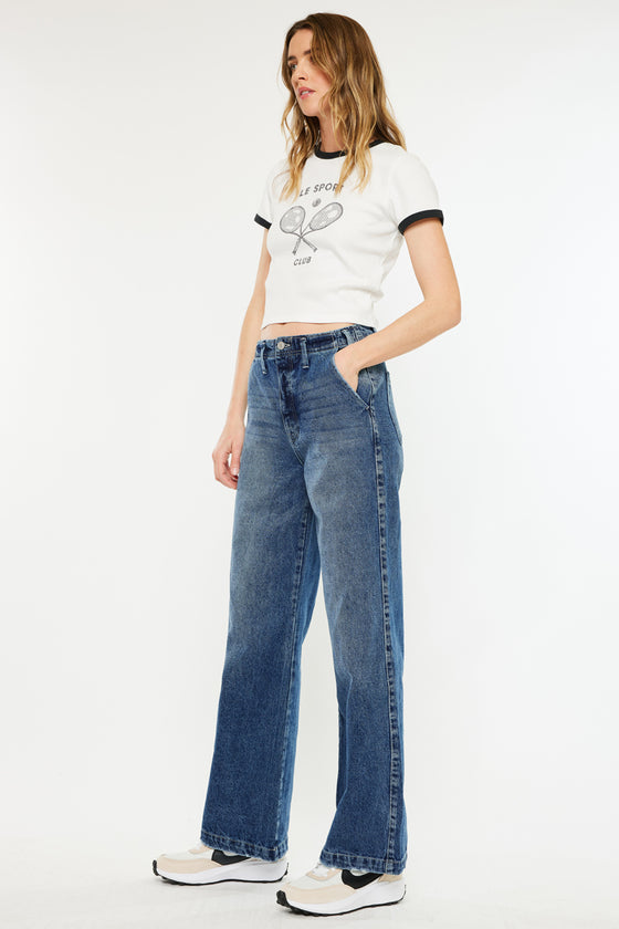 Sterling High Rise 90's Wide Leg Jeans