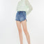 Reene High Rise Ruffle Hem Shorts - Official Kancan USA