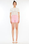 Reene High Rise Ruffle Hem Shorts - Official Kancan USA