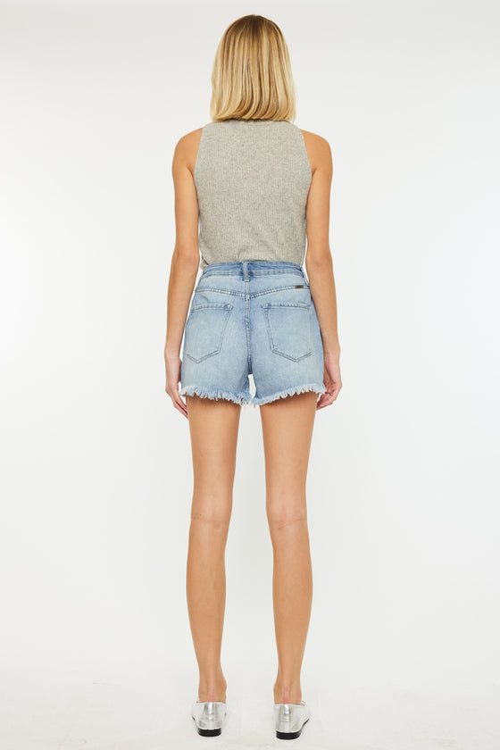 Sheila  High Rise Mom Shorts