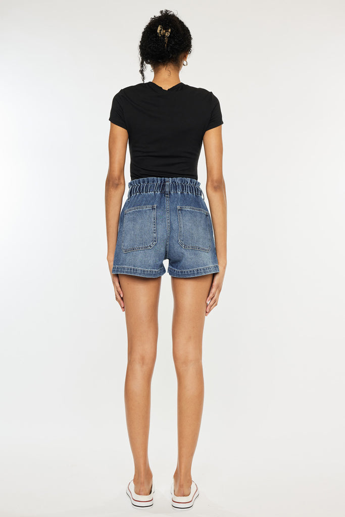 Maisy Ultra High Paper Bag Shorts - Official Kancan USA