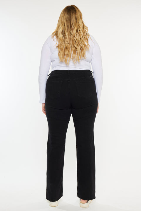 Erin Mid Rise Bootcut Jeans (Plus Size) - Official Kancan USA