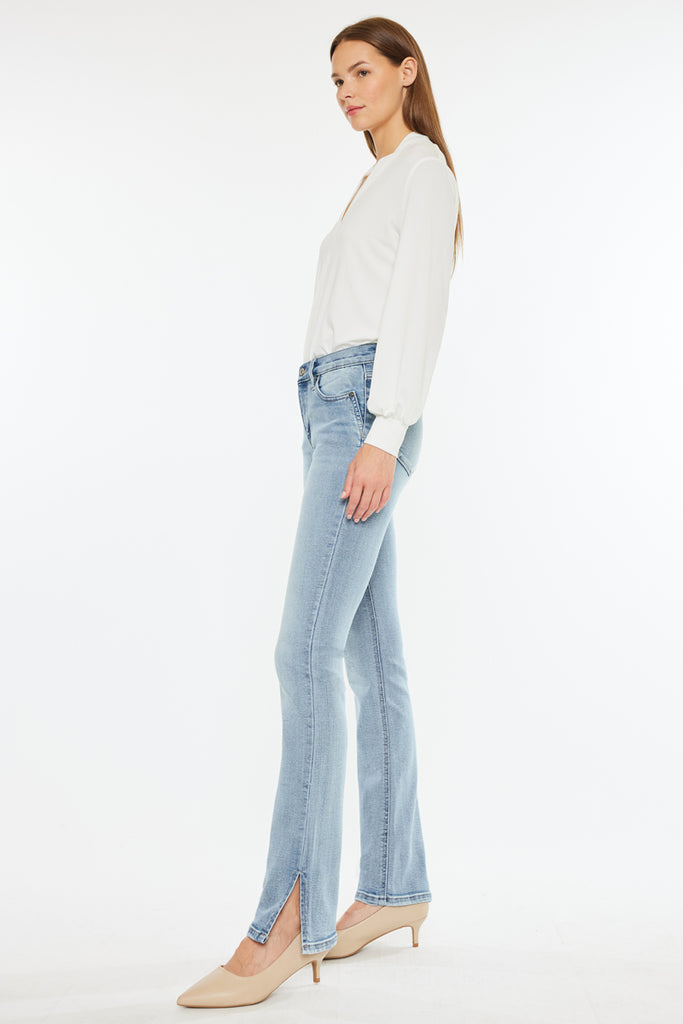 Nadia Mid Rise Y2K Bootcut Jeans