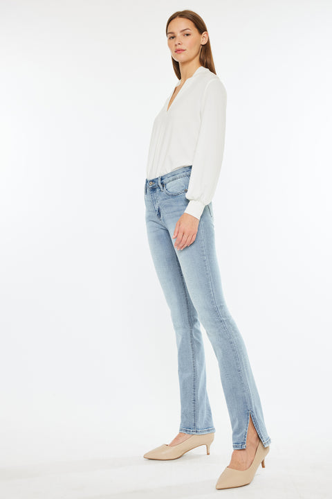 Nadia Mid Rise Y2K Bootcut Jeans