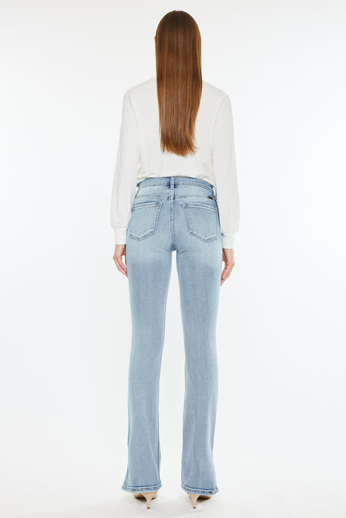 Nadia Mid Rise Y2K Bootcut Jeans