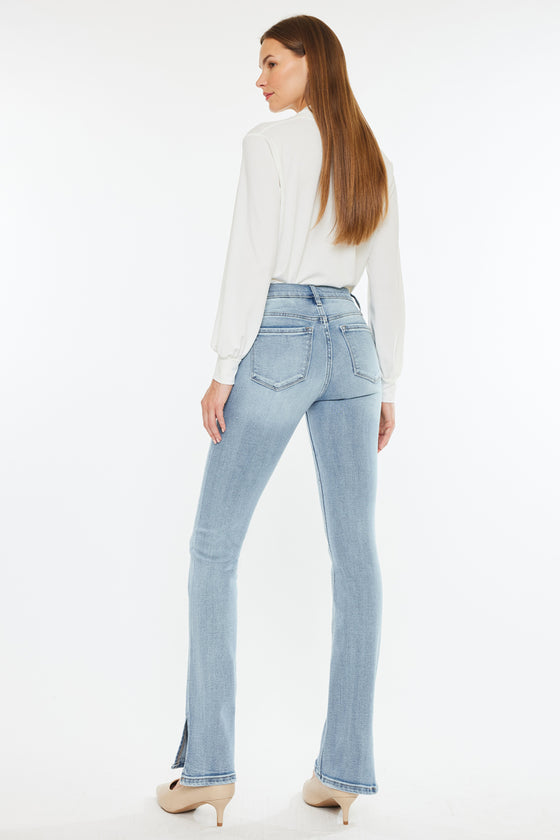 Nadia Mid Rise Y2K Bootcut Jeans