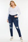 Jennifer Mid Rise Super Skinny Jeans (Plus Size) - Official Kancan USA