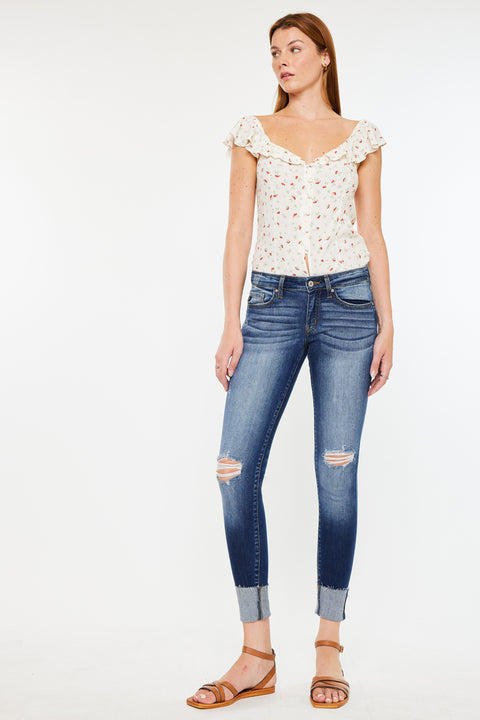 Stella Low Rise Ankle Skinny Jeans