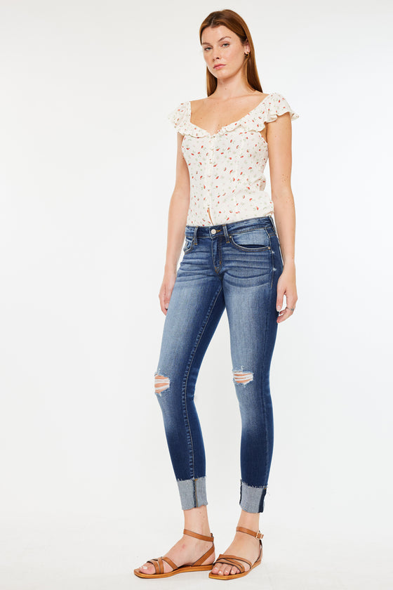 Stella Low Rise Ankle Skinny Jeans