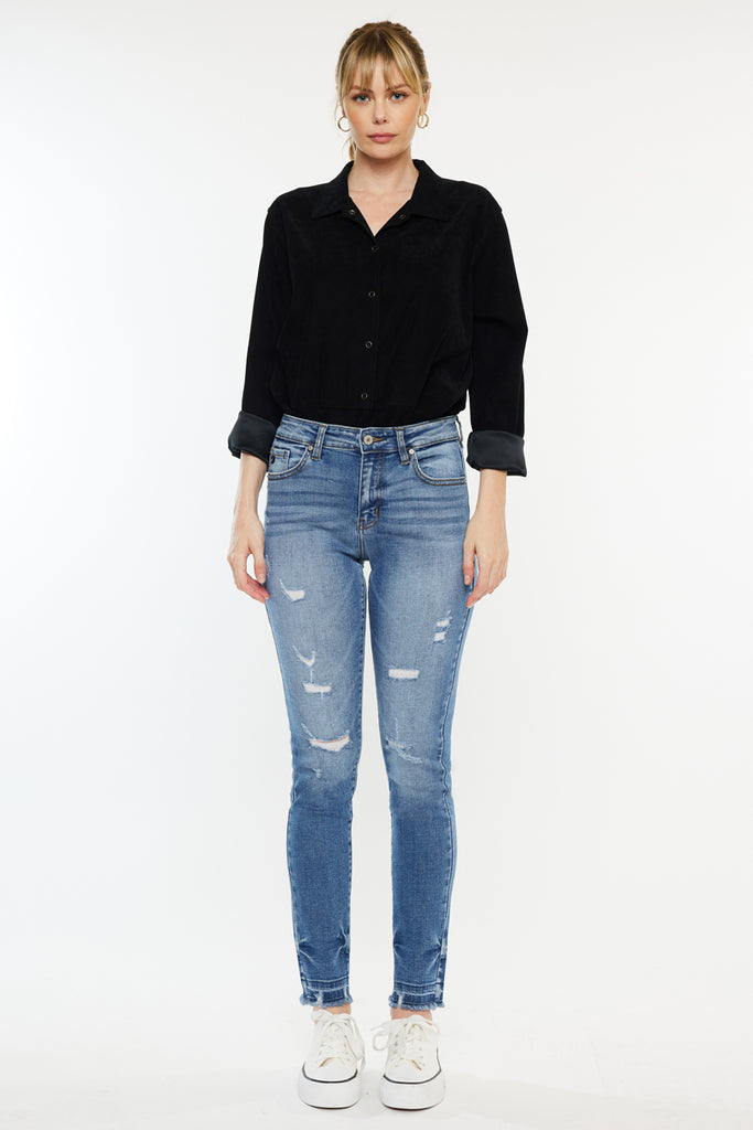 Joanna High Rise Super Skinny Jeans - Official Kancan USA