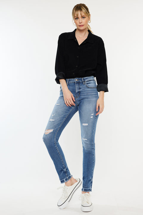 Joanna High Rise Super Skinny Jeans - Official Kancan USA