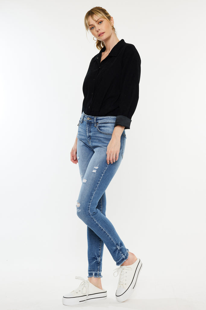 Joanna High Rise Super Skinny Jeans - Official Kancan USA