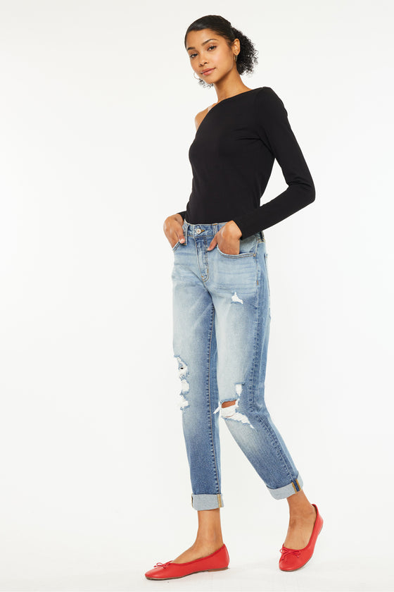 Euphoria High Rise Boyfriend Jeans