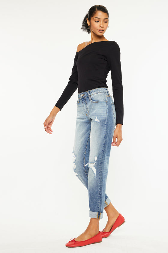 Euphoria High Rise Boyfriend Jeans