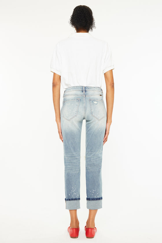 Shelly High Rise Boyfriend Jeans