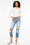 Shelly High Rise Boyfriend Jeans