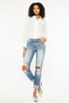 Shelly High Rise Boyfriend Jeans