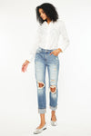 Shelly High Rise Boyfriend Jeans