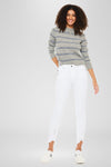 Sadie High Rise Ankle Skinny Jeans