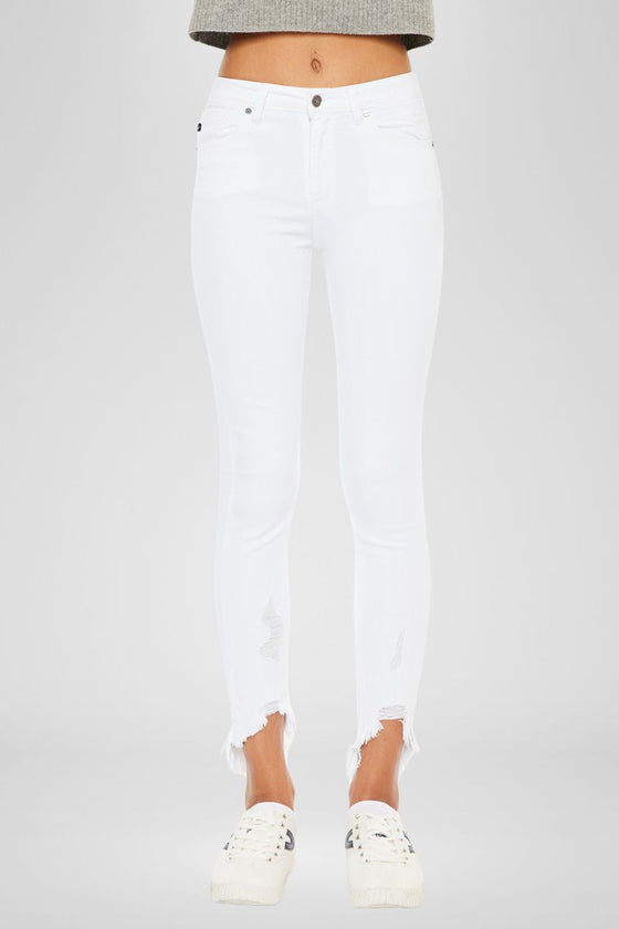 Sadie High Rise Ankle Skinny Jeans