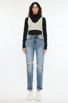 Jinny High Rise Mom Jeans