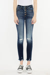 Karlee High Rise Ankle Skinny Jeans - Official Kancan USA