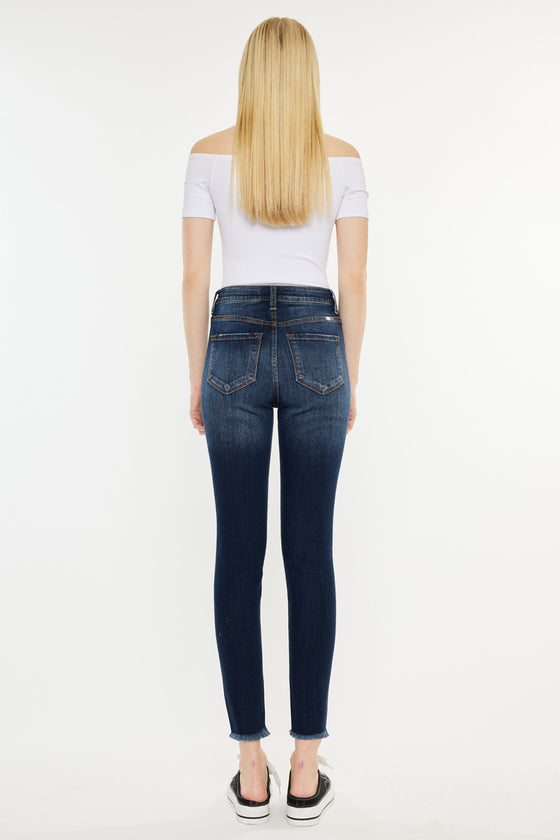 Karlee High Rise Ankle Skinny Jeans - Official Kancan USA