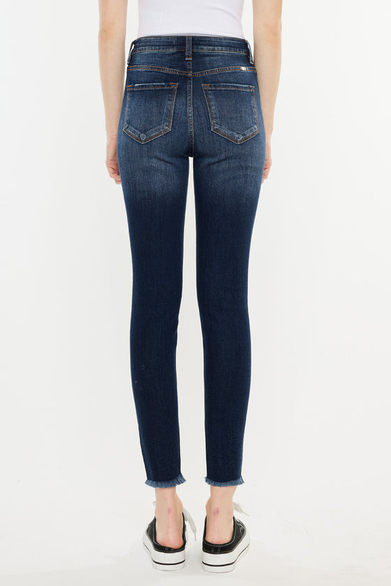 Karlee High Rise Ankle Skinny Jeans - Official Kancan USA