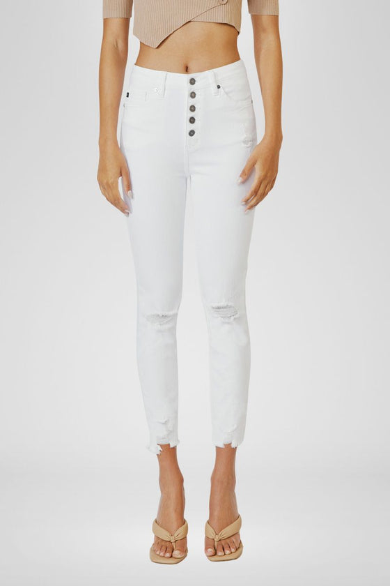 Karlee High Rise Ankle Skinny Jeans