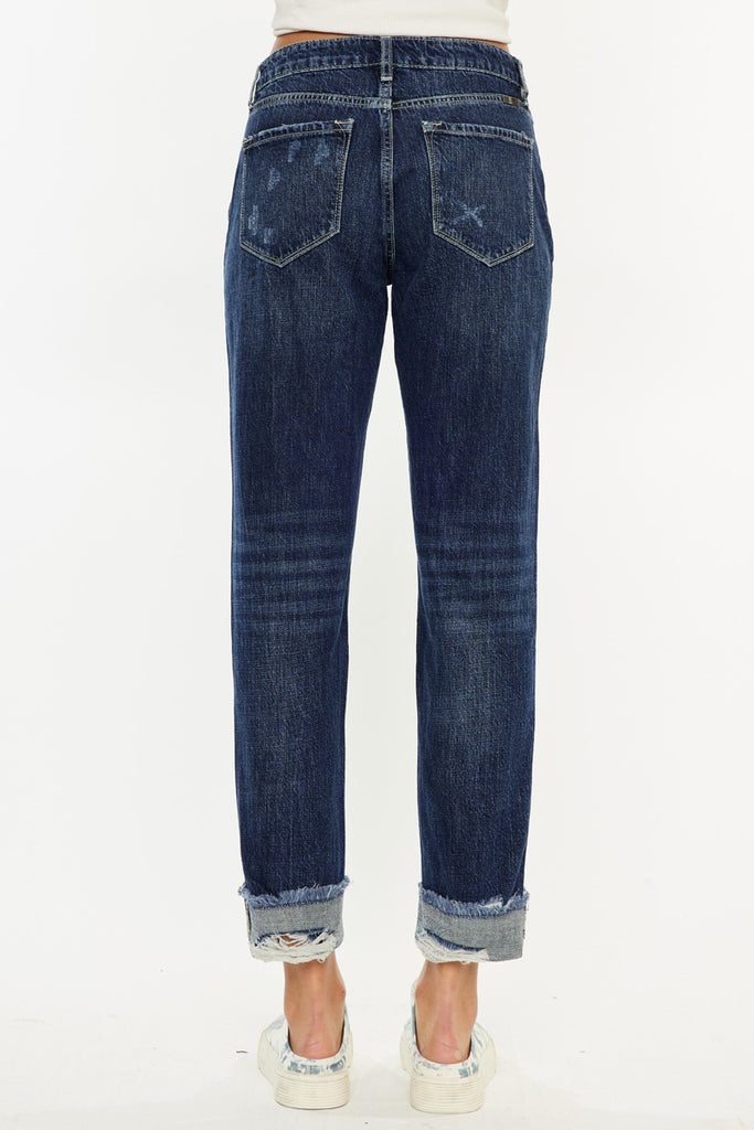 Bernice High Rise Boyfriend Jeans - Official Kancan USA