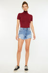 Farah High Rise Mom Shorts