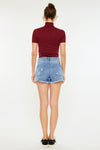 Farah High Rise Mom Shorts