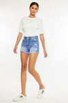 Farah High Rise Mom Shorts