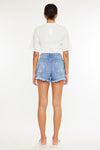 Farah High Rise Mom Shorts